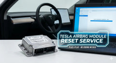 TESLA Airbag Module Reset Service PCMS Repair
