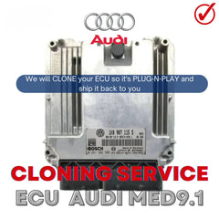 VW AUDI MED9.1 MED9.1.1 MED9.1.2 Ecu Cloning Service PCMS Repair