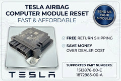 TESLA Airbag Module Reset Service PCMS Repair
