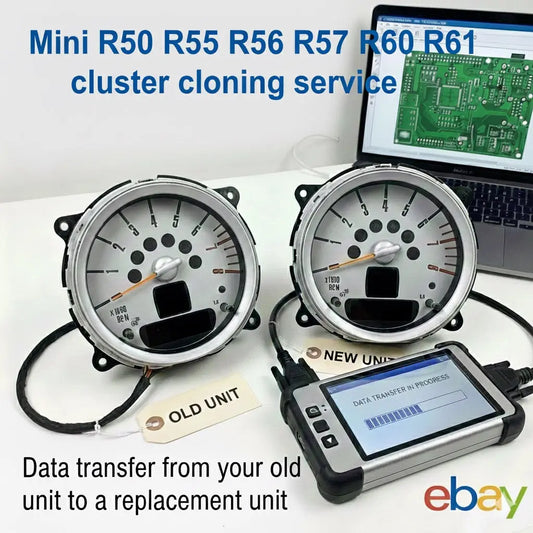 Mini Cooper Instrument Cluster Cloning PCMS Repair