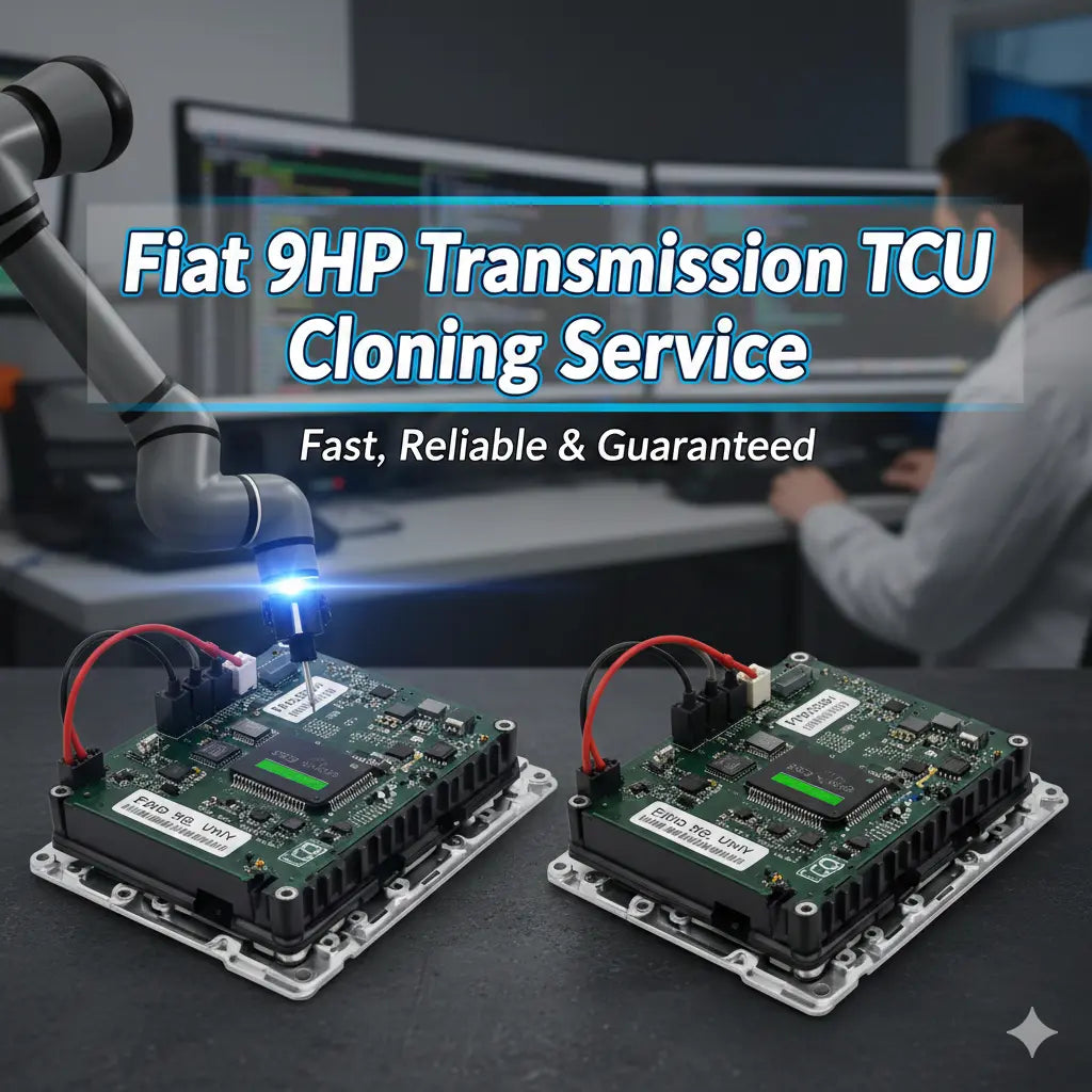 Fiat 9HP Transmission TCU Cloning Service PCMS Repair