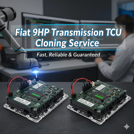 Fiat 9HP Transmission TCU Cloning Service PCMS Repair